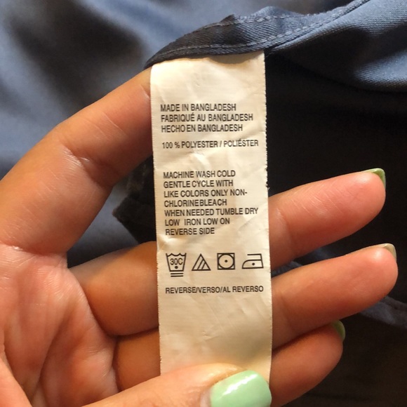 Brand: VanHeusen, Size: XL, Blue Suede - Picture 5 of 9